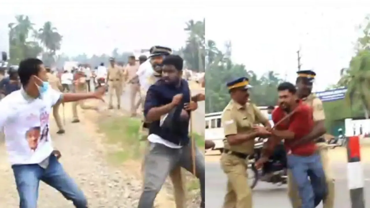 'ഞങ്ങളടിച്ചോളാം നിങ്ങളടിക്കണ്ട', കായംകുളത്ത് യൂത്ത് കോണ്ഗ്രസുകാരെ ക്രൂരമായി മര്ദിച്ച് പൊലീസ് 'ഞങ്ങളടിച്ചോളാം നിങ്ങളടിക്കണ്ട', കായംകുളത്ത് യൂത്ത് കോണ്ഗ്രസുകാരെ ക്രൂരമായി മര്ദിച്ച് പൊലീസ്