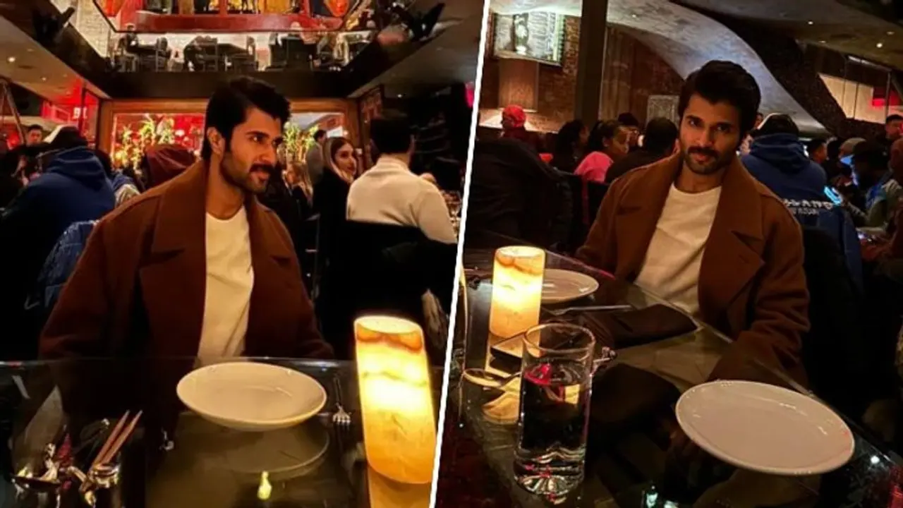 Vijay Deverakonda looks dapper as he stops for dinner at NYC [PICTURES]