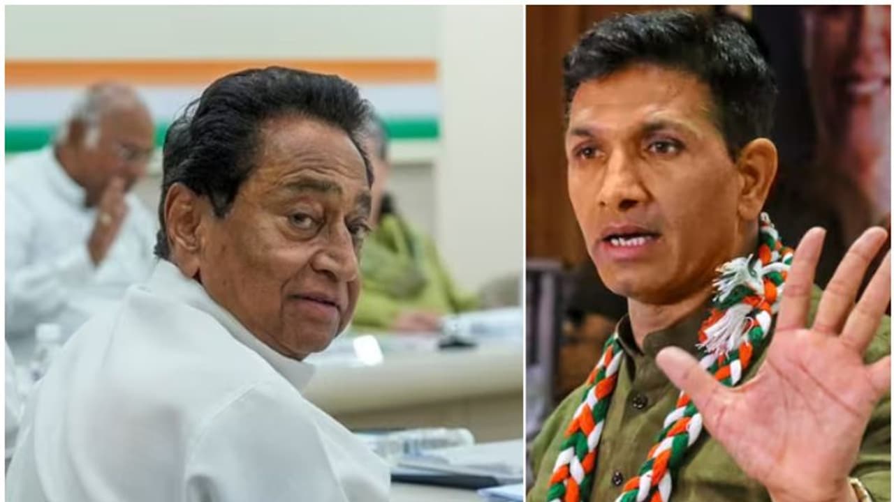 മധ്യപ്രദേശ് കോൺഗ്രസിൽ അഴിച്ചുപണി, കമൽനാഥ് തെറിച്ചു; പിസിസി അധ്യക്ഷ സ്ഥാനം പോയി, പ്രതിപക്ഷ നേതാവുമാക്കിയില്ല മധ്യപ്രദേശ് കോൺഗ്രസിൽ അഴിച്ചുപണി, കമൽനാഥ് തെറിച്ചു; പിസിസി അധ്യക്ഷ സ്ഥാനം പോയി, പ്രതിപക്ഷ നേതാവുമാക്കിയില്ല