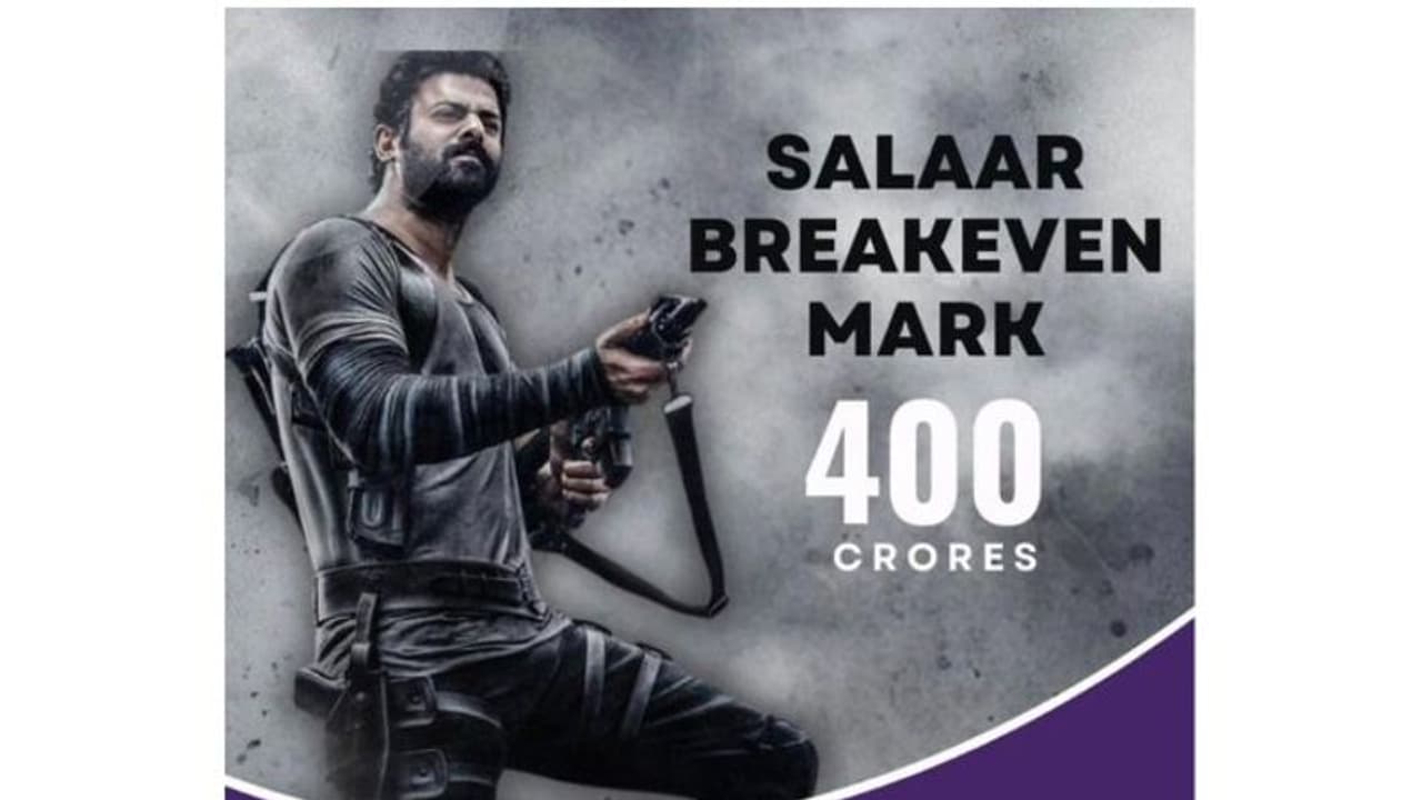 #Salaar బ్రేక్ ఈవెన్ అవ్వాలంటే ఎంత కలెక్ట్ చేయాలి #Salaar బ్రేక్ ఈవెన్ అవ్వాలంటే ఎంత కలెక్ట్ చేయాలి