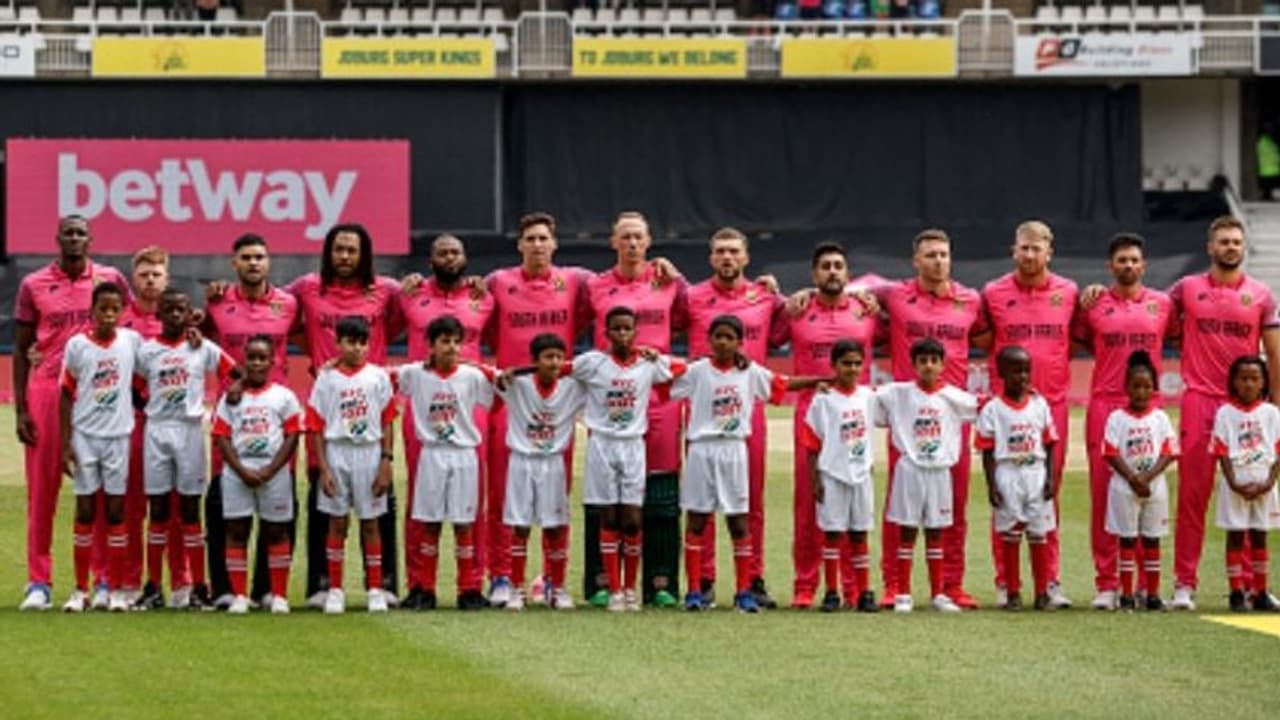 സൂക്ഷിച്ചുനോക്കേണ്ട, അത് ദക്ഷിണാഫ്രിക്ക തന്നെ; പച്ചക്ക് പകരം ദക്ഷണാഫ്രിക്ക പിങ്ക് ജേഴ്സി ധരിക്കാൻ കാരണം ഇതാണ്