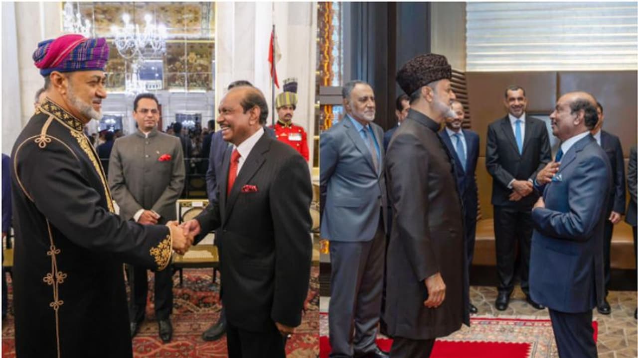 ഒമാനിൽ പ്രവർത്തനം വിപുലീകരിക്കാൻ ലുലു ഗ്രൂപ്പ് : ഒമാൻ സുൽത്താനുമായി കൂടിക്കാഴ്ച നടത്തി എം എ യൂസഫലി ഒമാനിൽ പ്രവർത്തനം വിപുലീകരിക്കാൻ ലുലു ഗ്രൂപ്പ് : ഒമാൻ സുൽത്താനുമായി കൂടിക്കാഴ്ച നടത്തി എം എ യൂസഫലി