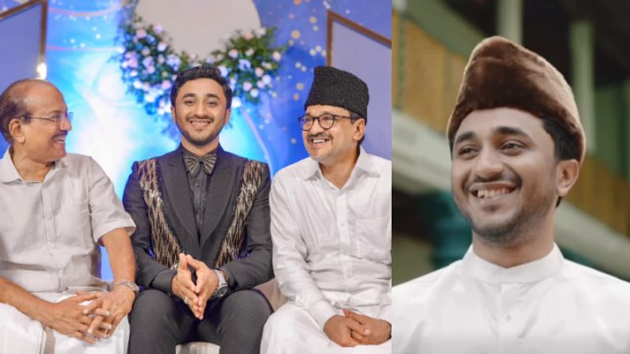 പാണക്കാട് സാദിഖലി ശിഹാബ് തങ്ങളുടെ മകന് വിവാഹിതനായി, ആശംസകളുമായി നേതാക്കള് പാണക്കാട് സാദിഖലി ശിഹാബ് തങ്ങളുടെ മകന് വിവാഹിതനായി, ആശംസകളുമായി നേതാക്കള്