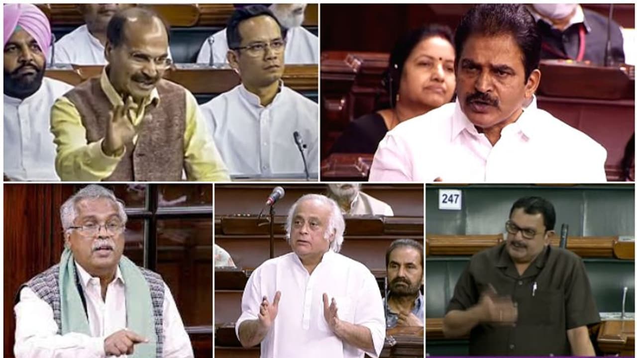 മുപ്പതുമല്ല, പിന്നേം പിന്നേം നടപടി! ഇന്ന് 78 എംപിമാർക്ക് സസ്പെൻഷൻ; കെസി, ജയറാം രമേശ്, ബിനോയ് വിശ്വവും പുറത്ത് മുപ്പതുമല്ല, പിന്നേം പിന്നേം നടപടി! ഇന്ന് 78 എംപിമാർക്ക് സസ്പെൻഷൻ; കെസി, ജയറാം രമേശ്, ബിനോയ് വിശ്വവും പുറത്ത്