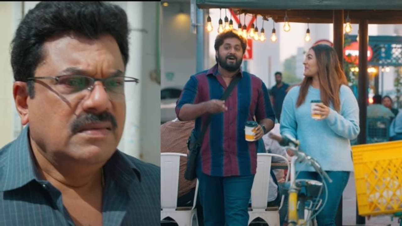 മുകേഷ്, ഉര്വ്വശി, ധ്യാന്; 'അയ്യര് ഇന് അറേബ്യ'യിലെ ആദ്യ വീഡിയോ ഗാനം മുകേഷ്, ഉര്വ്വശി, ധ്യാന്; 'അയ്യര് ഇന് അറേബ്യ'യിലെ ആദ്യ വീഡിയോ ഗാനം