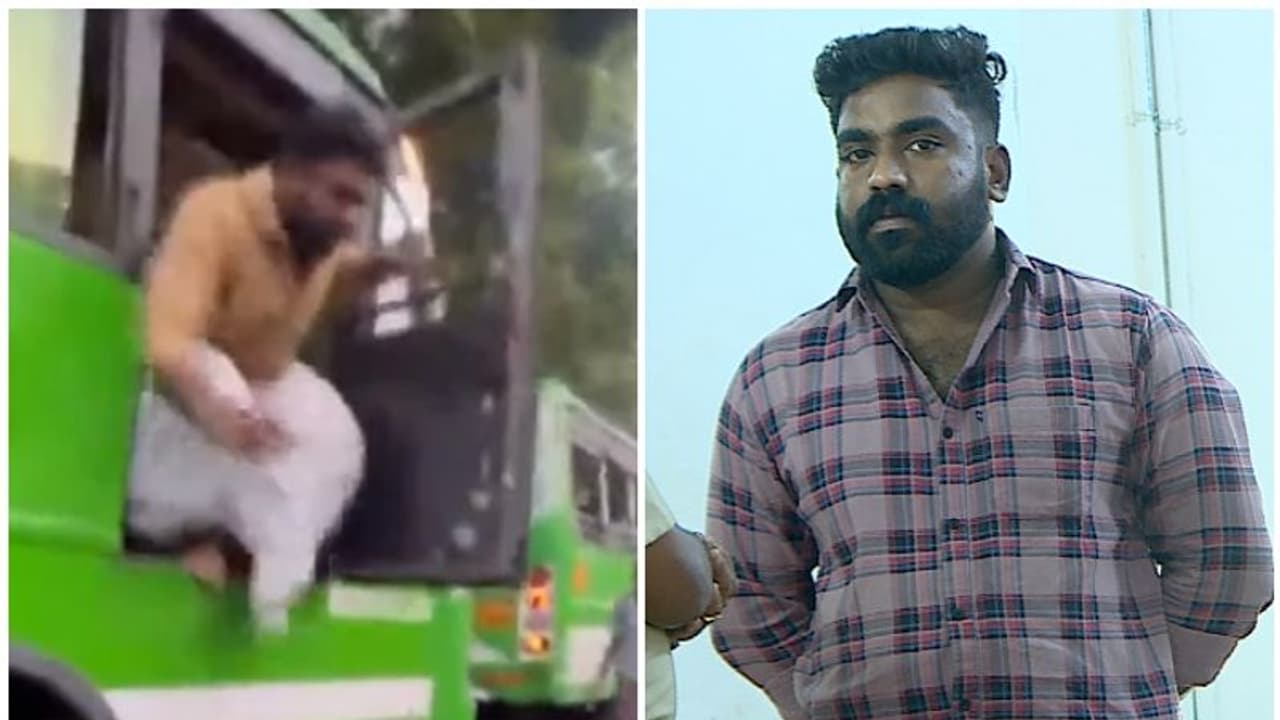 ഡോർ തുറന്ന് ഒരു ചാട്ടം, പിന്നാലെ അടി; നടുറോഡിൽ വലിയ മാസ് ഒക്കെ കാണിച്ചു; 'എട്ടിന്റെ പണി' കൊടുത്ത് പൊലീസ്