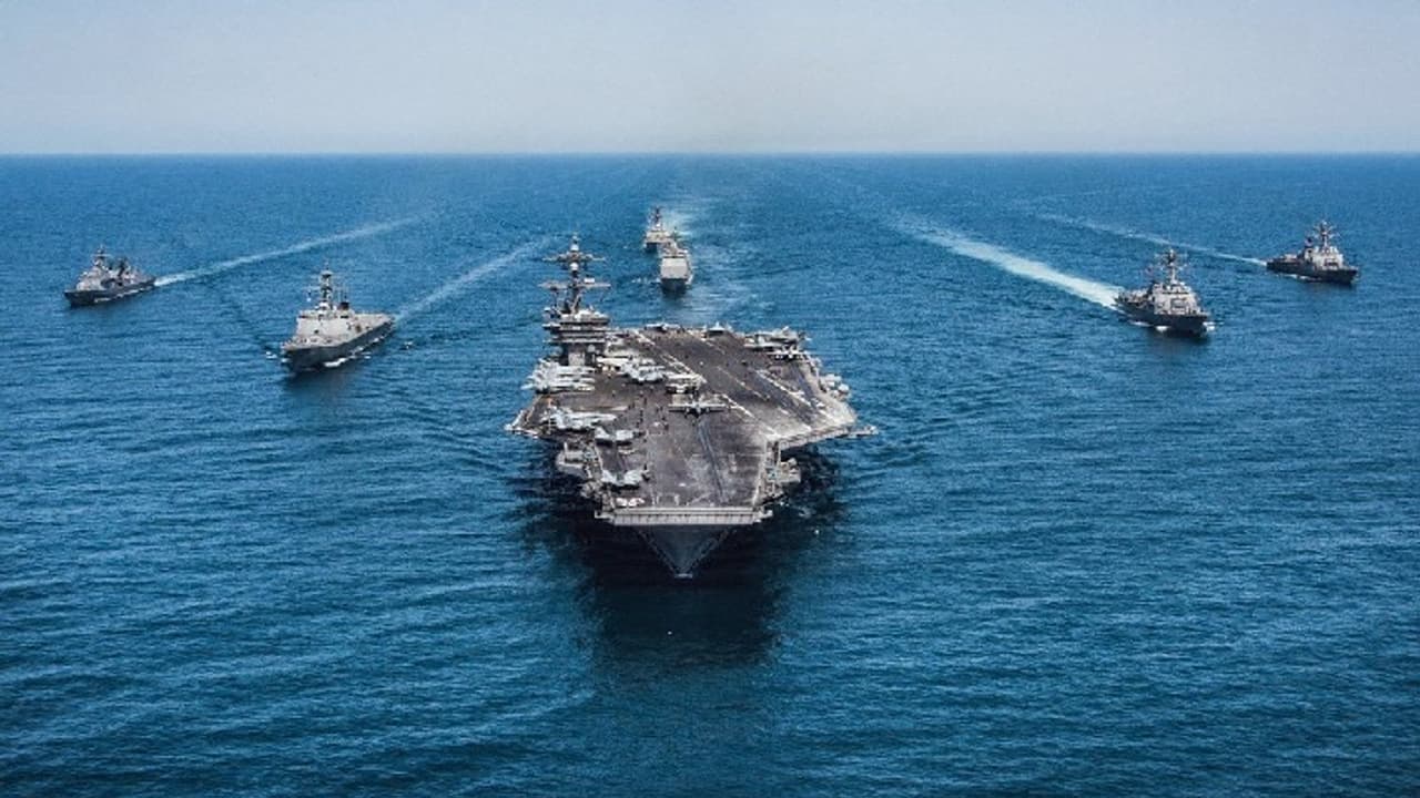 Indian Navy enhances surveillance efforts in Arabian Sea after recent attacks on ships Indian Navy enhances surveillance efforts in Arabian Sea after recent attacks on ships