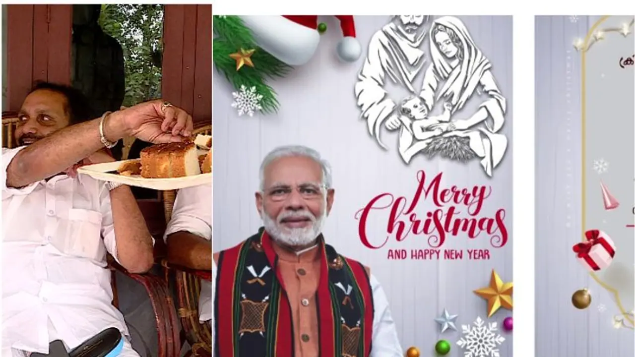 കേക്ക്, മോദിയുടെ ക്രിസ്മസ് സന്ദേശം,ബിജെപി നേതാക്കളും പ്രവർത്തകരും മറ്റന്നാൾ മുതൽ ക്രൈസ്തവരുടെ വീടുകളിലേക്ക്