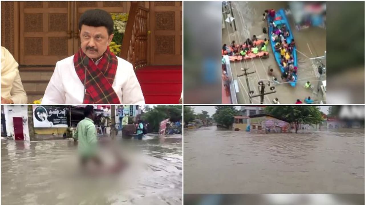 മഴ മുന്നറിയിപ്പ് വൈകി,പ്രളയ പ്രവചനം പാളിയെന്ന് സ്റ്റാലിന്‍, ജനജീവിതം ദുസ്സഹം,നാളെ പ്രളയമേഖല സന്ദര്‍ശിക്കും 