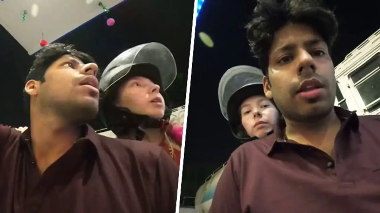 Jaipur: Russian tourist faces harassment at petrol pump, police take action (WATCH) Jaipur: Russian tourist faces harassment at petrol pump, police take action (WATCH)