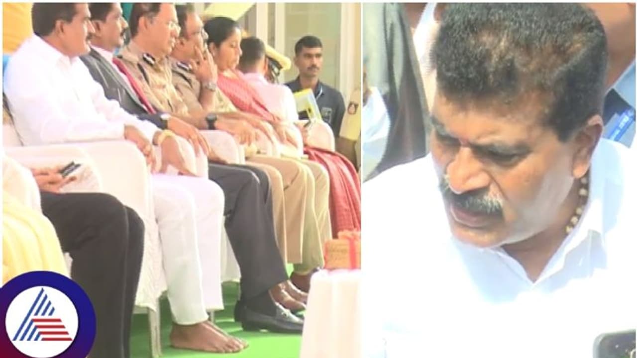 ಕಾಂಗ್ರೆಸ್ ಸೆಕ್ಯೂಲರಿಸಂ ಮಡಿವಂತಿಕೆ ಗಾಳಿಗೆ ತೂರಿ ಭಜರಂಗಿ ದತ್ತಮಾಲಾ ಧರಿಸಿದ ಕೈ ಶಾಸಕ ಹೆಚ್.ಡಿ. ತಮ್ಮಯ್ಯ!