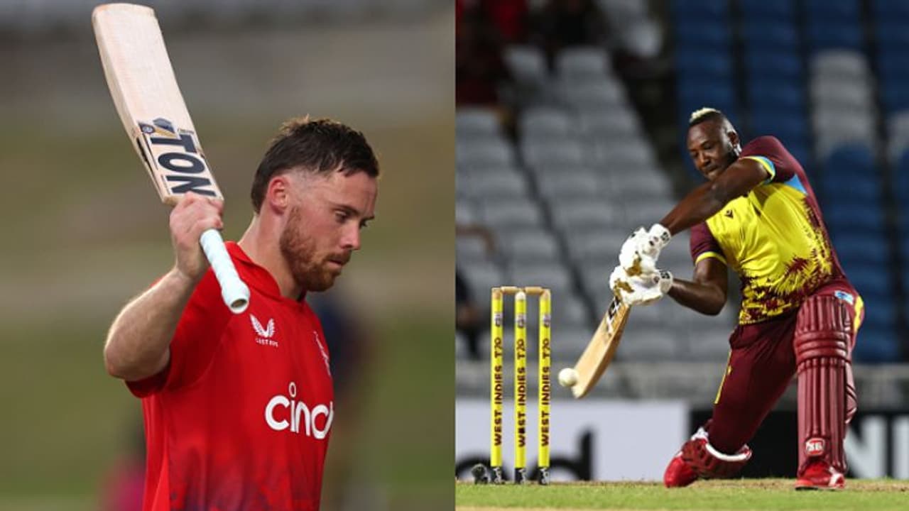 സാള്‍ട്ട് സിക്‌സര്‍ കാറ്റായി, 267 അടിച്ചുകൂട്ടി ഇംഗ്ലണ്ട്; റസലാക്രമണത്തിലും തോറ്റമ്പി വെസ്റ്റ് ഇന്‍ഡീസ്