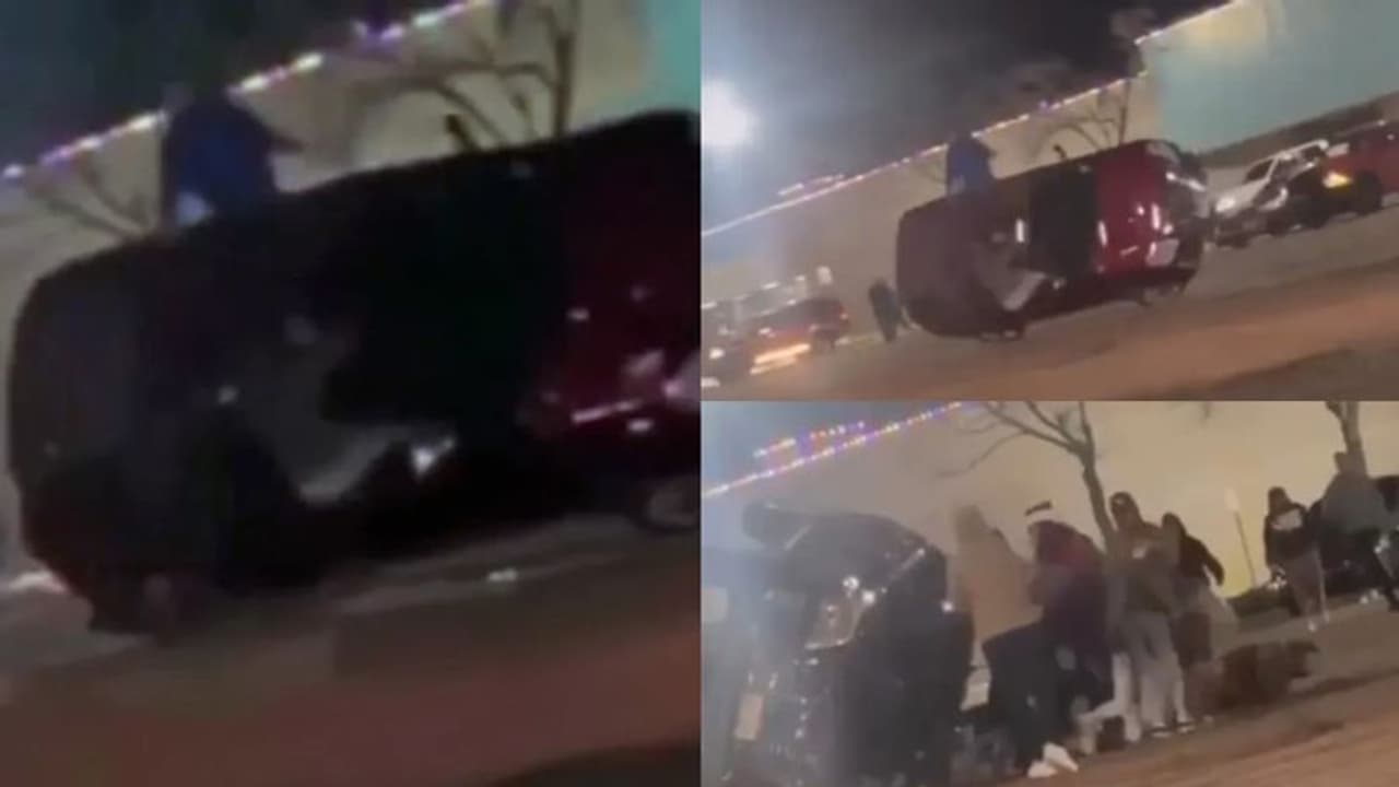 എസ്യുവിയിൽ യുവതിയുടെ സാഹസിക പ്രകടനം, നിരവധി തവണ മലക്കം മറിഞ്ഞ് അപകടം, കാലുകൾ ഒടിഞ്ഞ് മടങ്ങി യാത്രക്കാർ എസ്യുവിയിൽ യുവതിയുടെ സാഹസിക പ്രകടനം, നിരവധി തവണ മലക്കം മറിഞ്ഞ് അപകടം, കാലുകൾ ഒടിഞ്ഞ് മടങ്ങി യാത്രക്കാർ