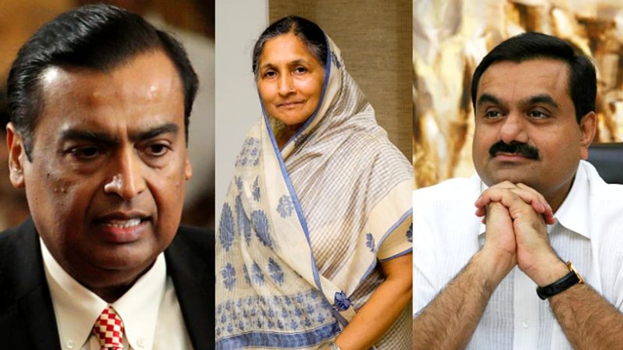 അംബാനിയെയും അദാനിയെയും വീഴ്ത്തി സാവിത്രി ജിൻഡാൽ; സമ്പത്തിൽ വൻ വളർച്ച അംബാനിയെയും അദാനിയെയും വീഴ്ത്തി സാവിത്രി ജിൻഡാൽ; സമ്പത്തിൽ വൻ വളർച്ച