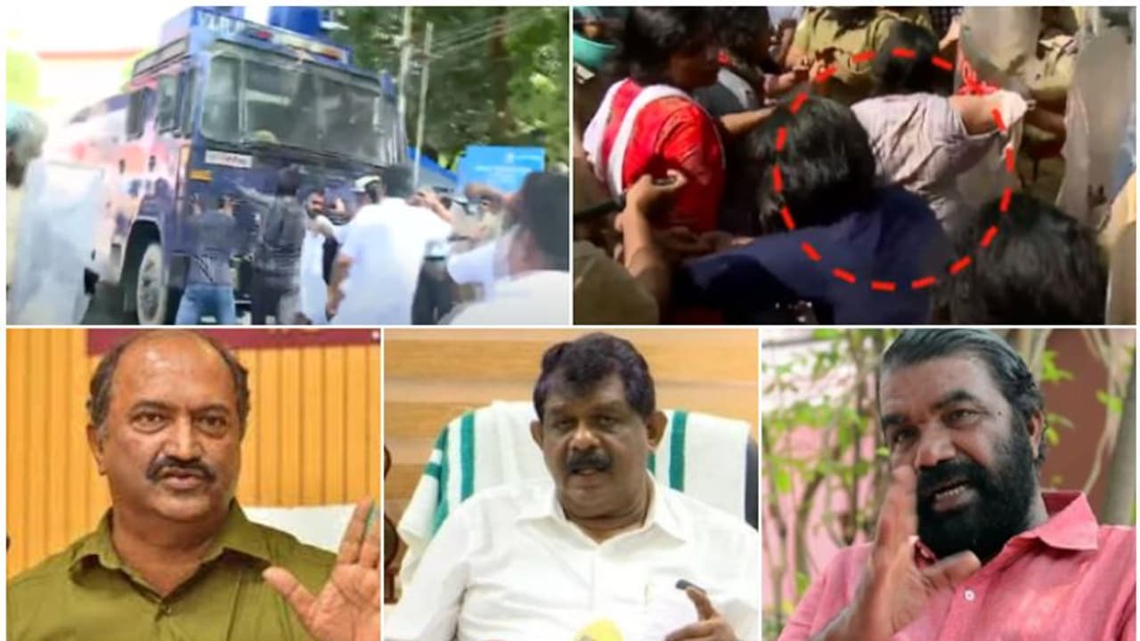 'കേരളത്തിൽ കലാപത്തിന് കോൺഗ്രസിൻ്റെ ആസൂത്രിത നീക്കം; സതീശൻ മുഖ്യ ആസൂത്രകൻ'; അക്രമമെങ്കിൽ നടപടിയെന്ന് മന്ത്രിമാർ
