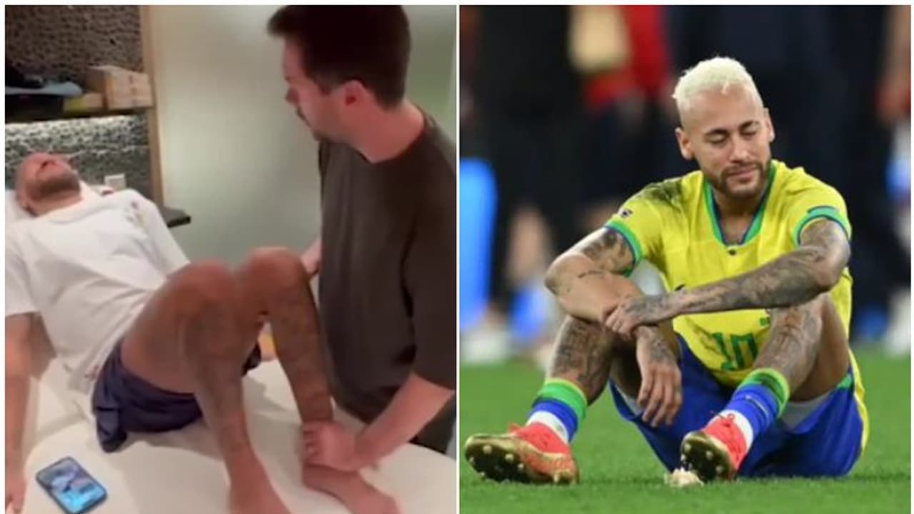 ചികിത്സയ്ക്കിടെ വേദനകൊണ്ട് പുളഞ്ഞ് അലറി വിളിച്ച് നെയ്മര്‍! പെട്ടന്ന് ഭേദമാവാന്‍ പ്രാര്‍ത്ഥിച്ച് ആരാധകര്‍