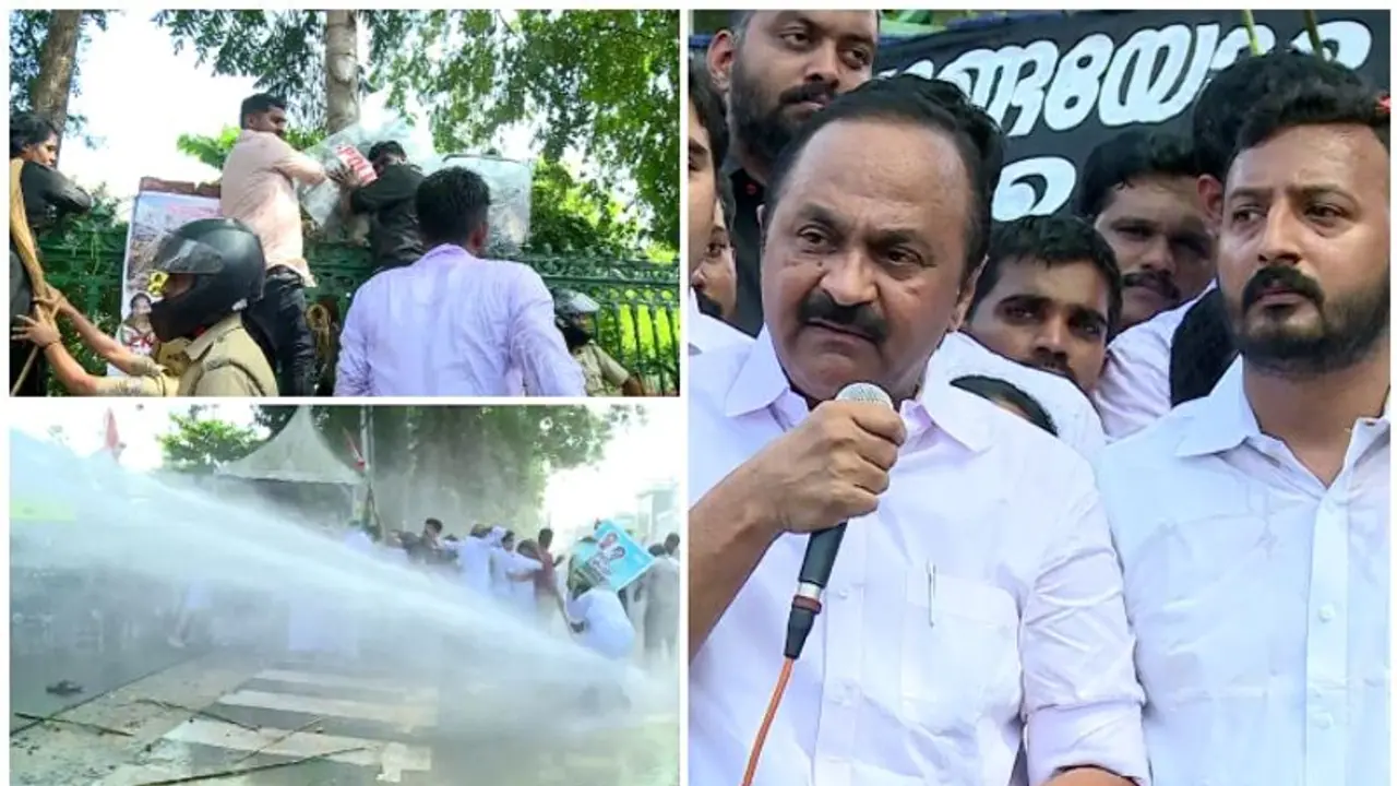 ഒന്നാം പ്രതി പ്രതിപക്ഷ നേതാവ്; യൂത്ത് കോൺഗ്രസ് മാർച്ച് സംഘർഷത്തില്‍ കേസെടുത്ത് പൊലീസ്