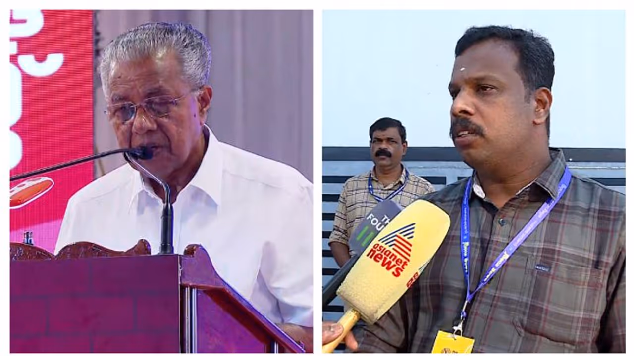 തലസ്ഥാനത്ത് സമരം ശക്തമാക്കുമ്പോൾ നവകേരള സദസിലെത്തി കോണ്ഗ്രസ് കൗൺസിലർ; ജനത്തിന് വേണ്ടിയെന്ന് വിശദീകരണം തലസ്ഥാനത്ത് സമരം ശക്തമാക്കുമ്പോൾ നവകേരള സദസിലെത്തി കോണ്ഗ്രസ് കൗൺസിലർ; ജനത്തിന് വേണ്ടിയെന്ന് വിശദീകരണം