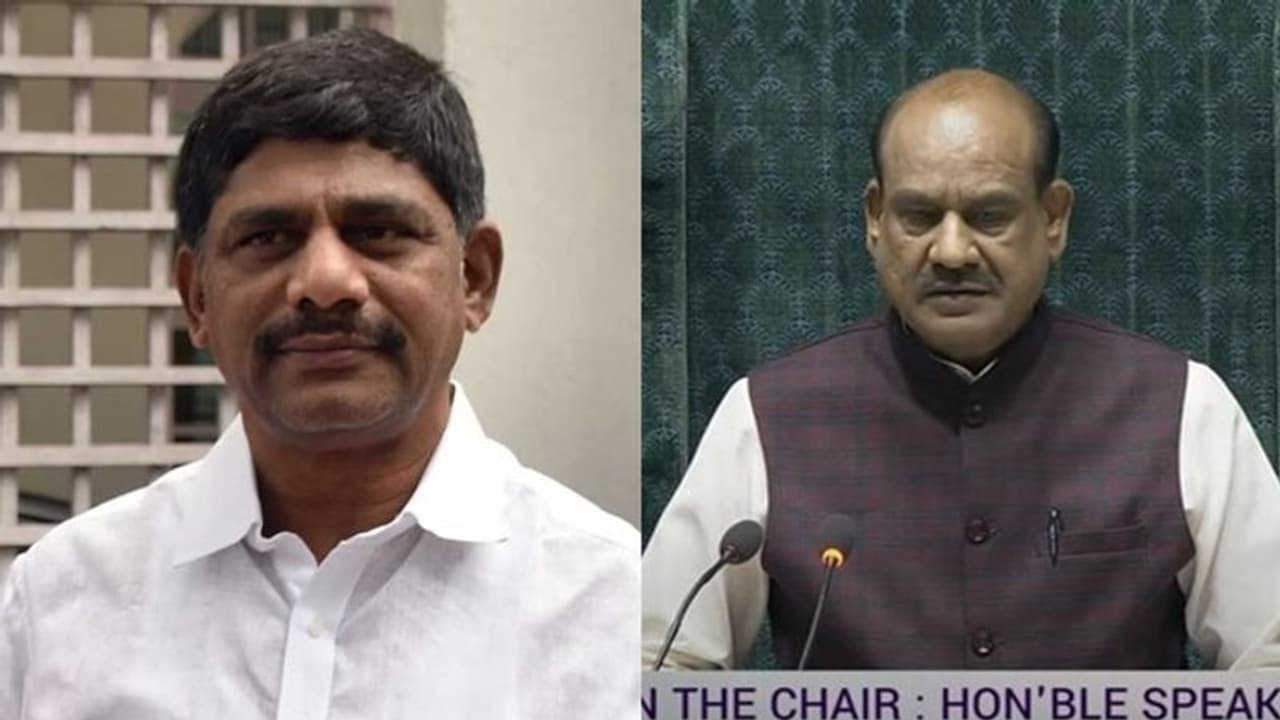 ಲೋಕಸಭೆಯಲ್ಲಿ ಸೆಂಚುರಿ ಬಾರಿಸಿದ ಓಂ ಬಿರ್ಲಾ, ಡಿಕೆ ಸುರೇಶ್ ಸೇರಿದಂತೆ ಮೂವರ ಸಸ್ಪೆಂಡ್! ಲೋಕಸಭೆಯಲ್ಲಿ ಸೆಂಚುರಿ ಬಾರಿಸಿದ ಓಂ ಬಿರ್ಲಾ, ಡಿಕೆ ಸುರೇಶ್ ಸೇರಿದಂತೆ ಮೂವರ ಸಸ್ಪೆಂಡ್!