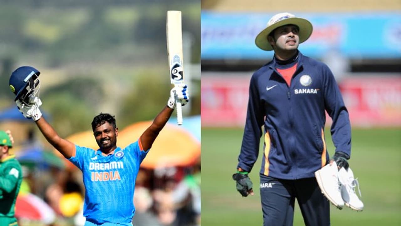 സഞ്ജു സാംസണ്... 'ഇത് അർഹിച്ച സെഞ്ചുറി, തുടക്കം മാത്രം'; വമ്പന് ആശംസകളുമായി എസ് ശ്രീശാന്ത് സഞ്ജു സാംസണ്... 'ഇത് അർഹിച്ച സെഞ്ചുറി, തുടക്കം മാത്രം'; വമ്പന് ആശംസകളുമായി എസ് ശ്രീശാന്ത്