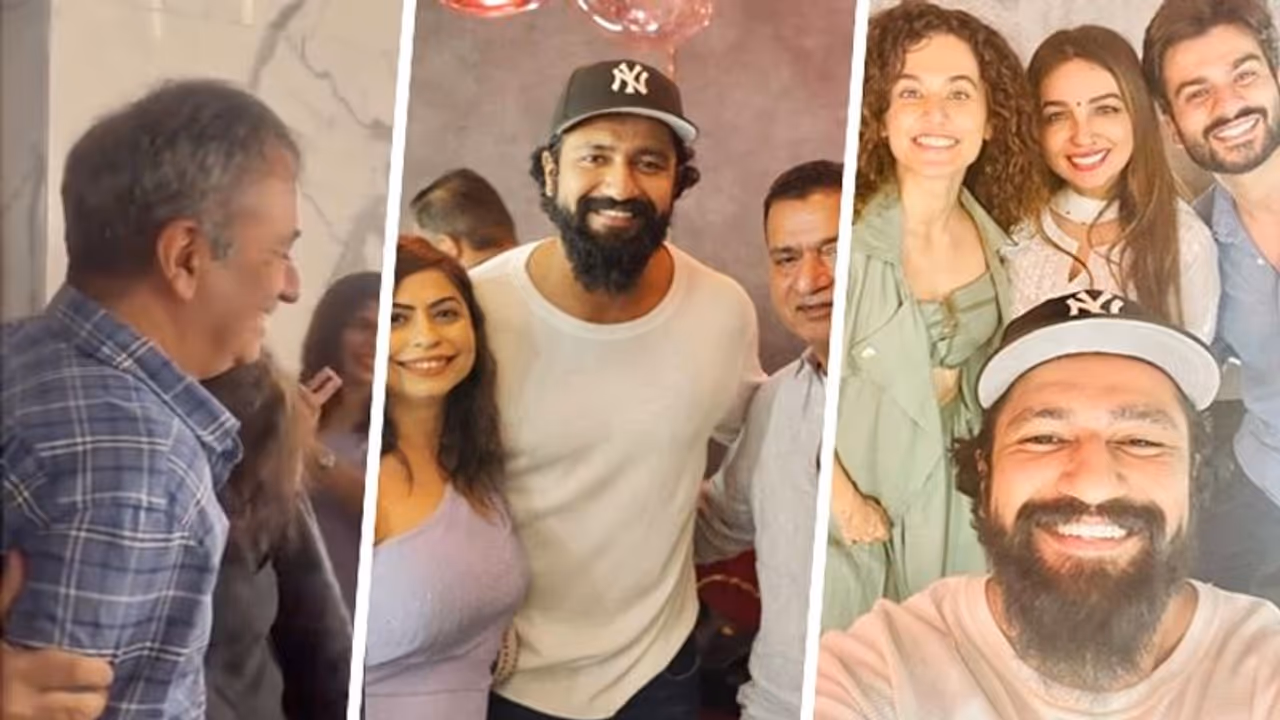 Dunki: Rajkumar Hirani celebrates grand opening with Vicky Kaushal, Taapsee Pannu; SRK was missing (Video) Dunki: Rajkumar Hirani celebrates grand opening with Vicky Kaushal, Taapsee Pannu; SRK was missing (Video)