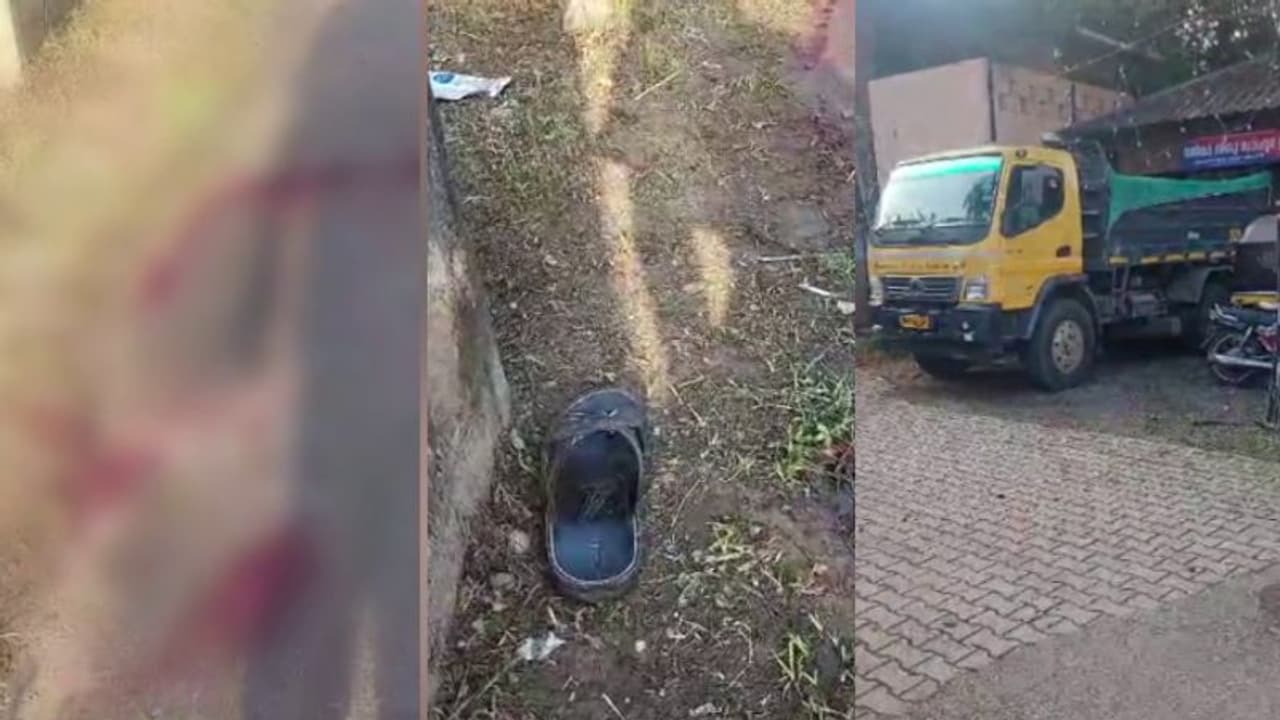 ടിപ്പര് ലോറിയിടിച്ച് ഒരാള് മരിച്ചു, ആളെ തിരിച്ചറിഞ്ഞില്ല; മുന്നിലേക്ക് ചാടുകയായിരുന്നുവെന്ന് ദൃക്സാക്ഷികള് ടിപ്പര് ലോറിയിടിച്ച് ഒരാള് മരിച്ചു, ആളെ തിരിച്ചറിഞ്ഞില്ല; മുന്നിലേക്ക് ചാടുകയായിരുന്നുവെന്ന് ദൃക്സാക്ഷികള്