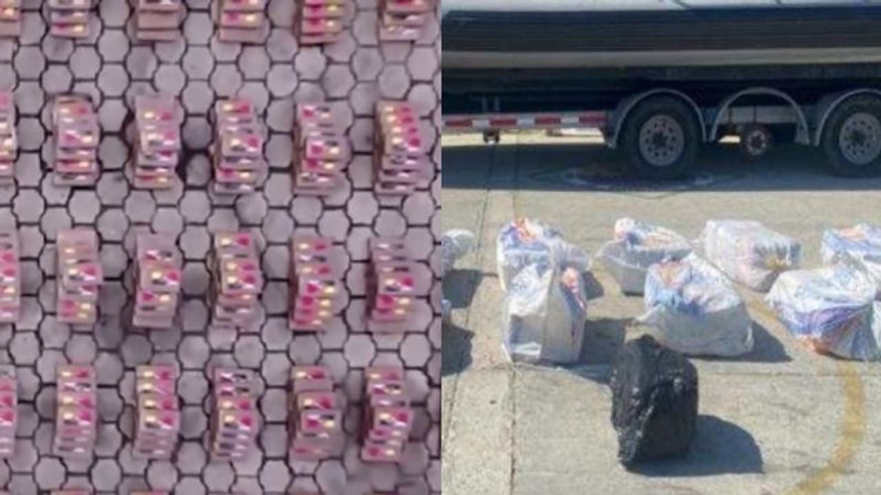 നങ്കൂരമിട്ട കപ്പലിലും തകർന്ന കപ്പലിലും കോടികളുടെ മയക്കുമരുന്ന്, 2023ൽ മാത്രം പിടിയിലായത് 265 ടൺ കൊക്കെയ്ന് നങ്കൂരമിട്ട കപ്പലിലും തകർന്ന കപ്പലിലും കോടികളുടെ മയക്കുമരുന്ന്, 2023ൽ മാത്രം പിടിയിലായത് 265 ടൺ കൊക്കെയ്ന്