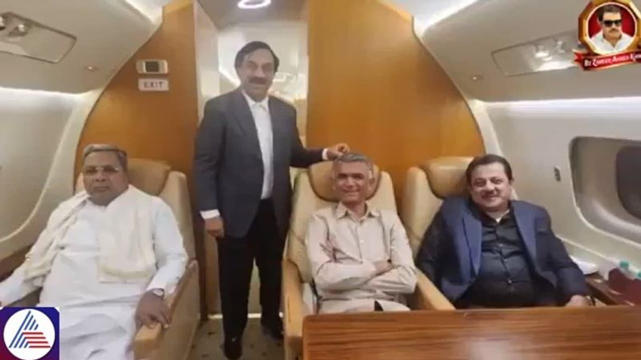 'Irony just died..' BJP slams Congress as Karnataka CM takes luxury jet to fly to Delhi for drought relief