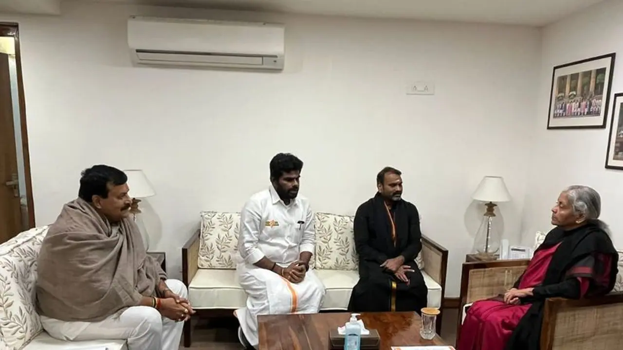 அண்ணாமலை, எல்.முருகனுக்கு திடீர் அழைப்பு விடுத்த நிர்மலா சீதாராமன் ஆலோசனைக்கான காரணம் என்ன.? அண்ணாமலை, எல்.முருகனுக்கு திடீர் அழைப்பு விடுத்த நிர்மலா சீதாராமன் ஆலோசனைக்கான காரணம் என்ன.?