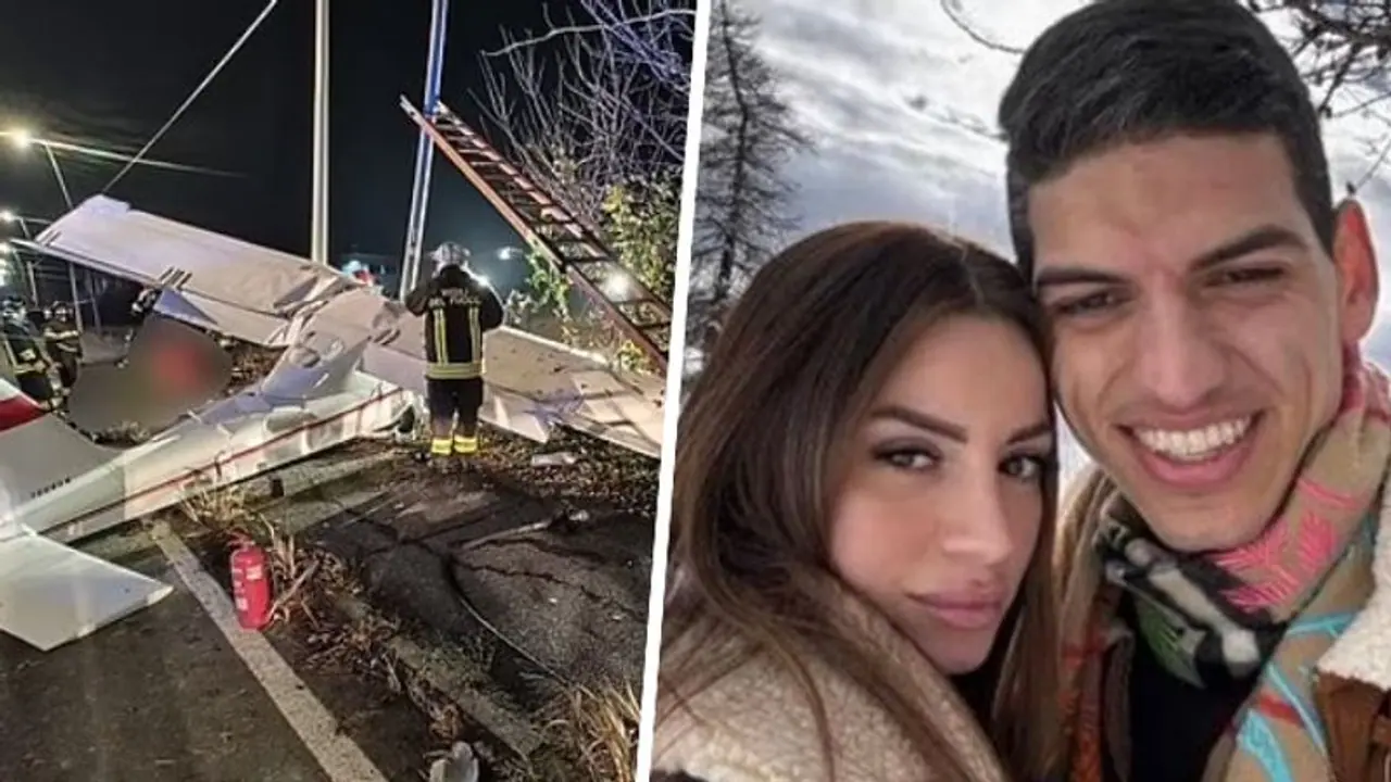 Couple miraculously cheats death in separate plane crashes on the same day in Italy; pictures surface Couple miraculously cheats death in separate plane crashes on the same day in Italy; pictures surface
