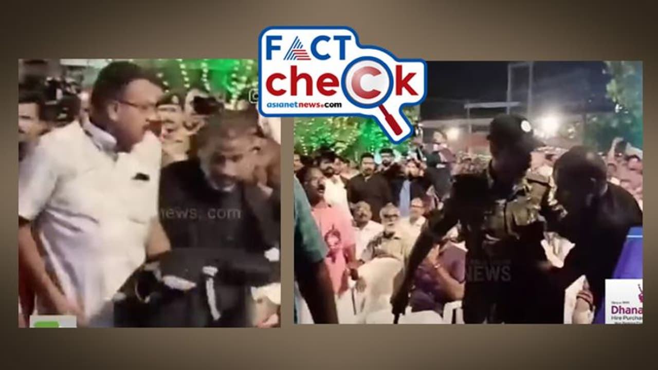 കറുത്ത മുണ്ട്; അയ്യപ്പഭക്തനെ കരിങ്കൊടിയാണെന്ന് കരുതി അറസ്റ്റ് ചെയ്തതായി വ്യാജ പ്രചാരണം കറുത്ത മുണ്ട്; അയ്യപ്പഭക്തനെ കരിങ്കൊടിയാണെന്ന് കരുതി അറസ്റ്റ് ചെയ്തതായി വ്യാജ പ്രചാരണം