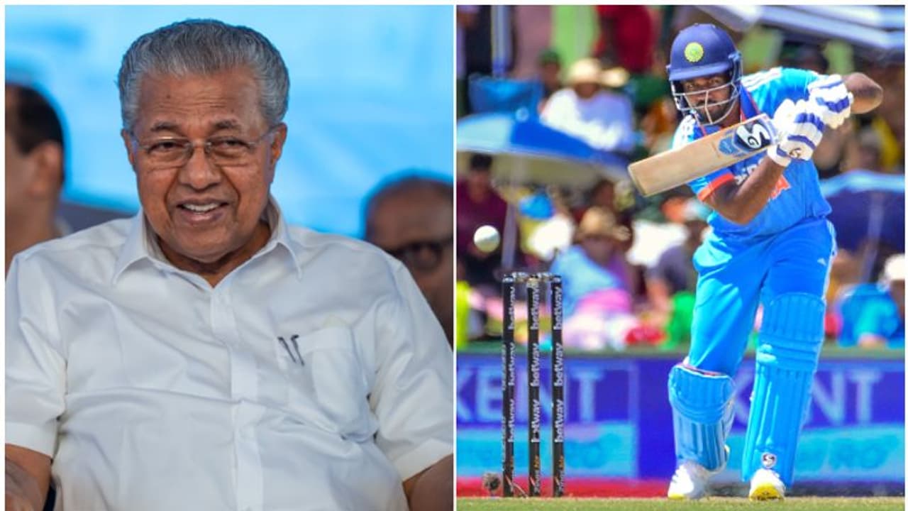 കേരളത്തിന്റ അഭിമാനം! സെഞ്ചുറിക്ക് പിന്നാലെ സഞ്ജു സാംസണ് ആശംസകള്‍ നേര്‍ന്ന് മുഖ്യമന്ത്രി പിണറായി വിജയന്‍