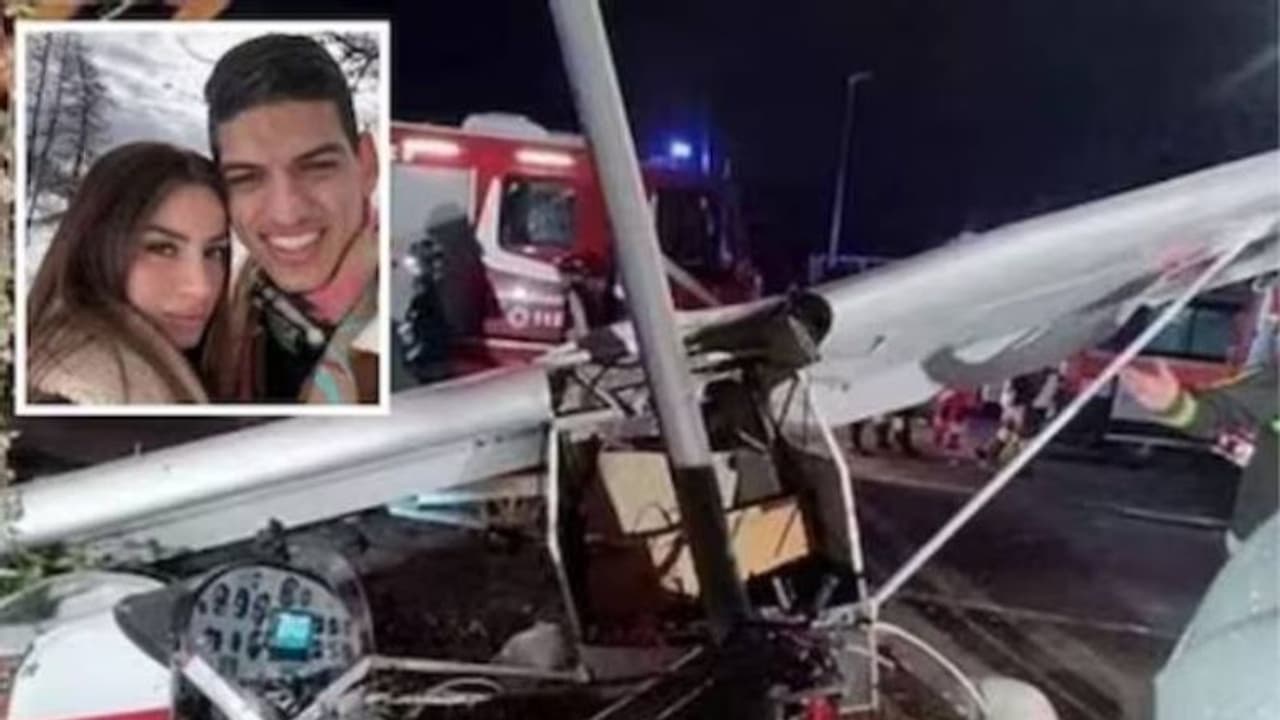 രണ്ട് വ്യത്യസ്ത വിമാനങ്ങൾ, ഒരേ ദിവസം തകർന്നുവീണു, അത്ഭുതകരമായി ദമ്പതികളുടെ രക്ഷപ്പെടൽ