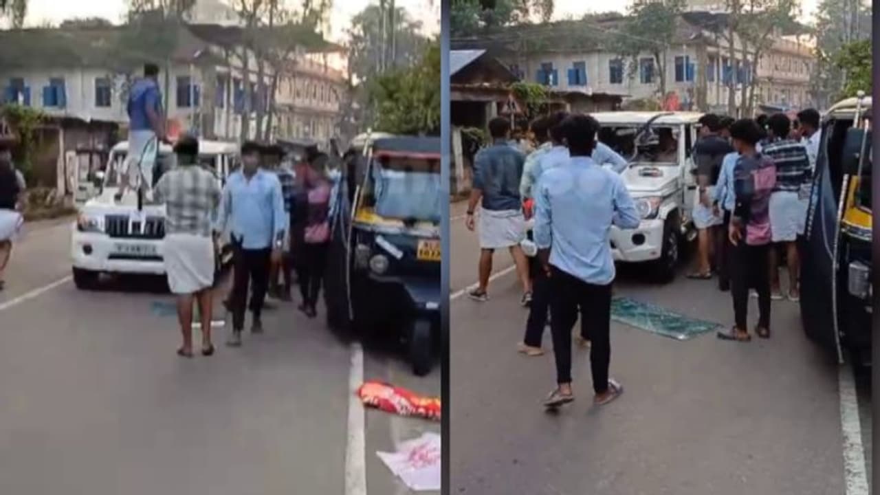 പൊലീസ് ജീപ്പ് തകർത്ത് ഡിവൈഎഫ്ഐ നേതാവ്; അറസ്റ്റ് സിപിഎം തടഞ്ഞു, ബലം പ്രയോഗിച്ച് കസ്റ്റഡി, പ്രതി ചാടിപ്പോയി പൊലീസ് ജീപ്പ് തകർത്ത് ഡിവൈഎഫ്ഐ നേതാവ്; അറസ്റ്റ് സിപിഎം തടഞ്ഞു, ബലം പ്രയോഗിച്ച് കസ്റ്റഡി, പ്രതി ചാടിപ്പോയി