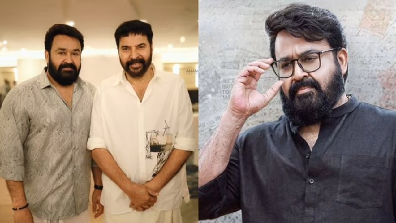 'നേര്' കാത്ത് മോഹൻലാൽ; ഹൃദയം നിറഞ്ഞ് മമ്മൂട്ടിയും, തരം​ഗമായി താരരാജാക്കന്മാരുടെ സം​ഗമം