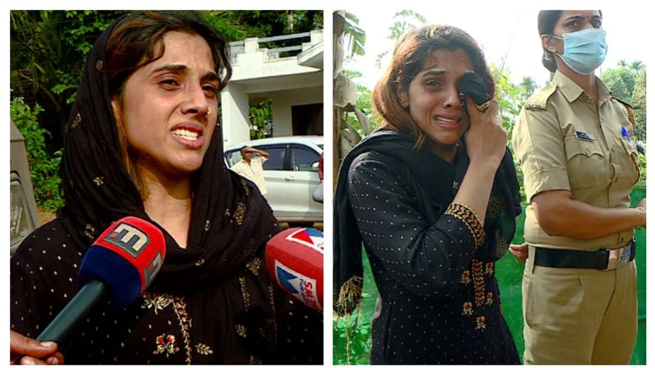 വിവാഹമോചനമില്ലാതെ രണ്ടാംകെട്ട്; ഭർതൃവീട്ടിലേക്ക് പ്രതിഷേധവുമായി യുവതിയും മകളും, മർദനത്തിന് ചികിത്സ തേടി വിവാഹമോചനമില്ലാതെ രണ്ടാംകെട്ട്; ഭർതൃവീട്ടിലേക്ക് പ്രതിഷേധവുമായി യുവതിയും മകളും, മർദനത്തിന് ചികിത്സ തേടി