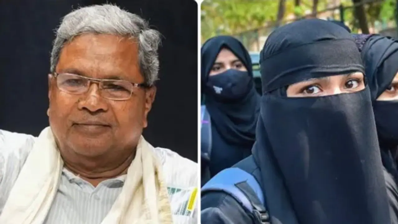 'Siddaramaiah polluting education sector...' BJP slams Karnataka CM over decision to withdraw Hijab ban