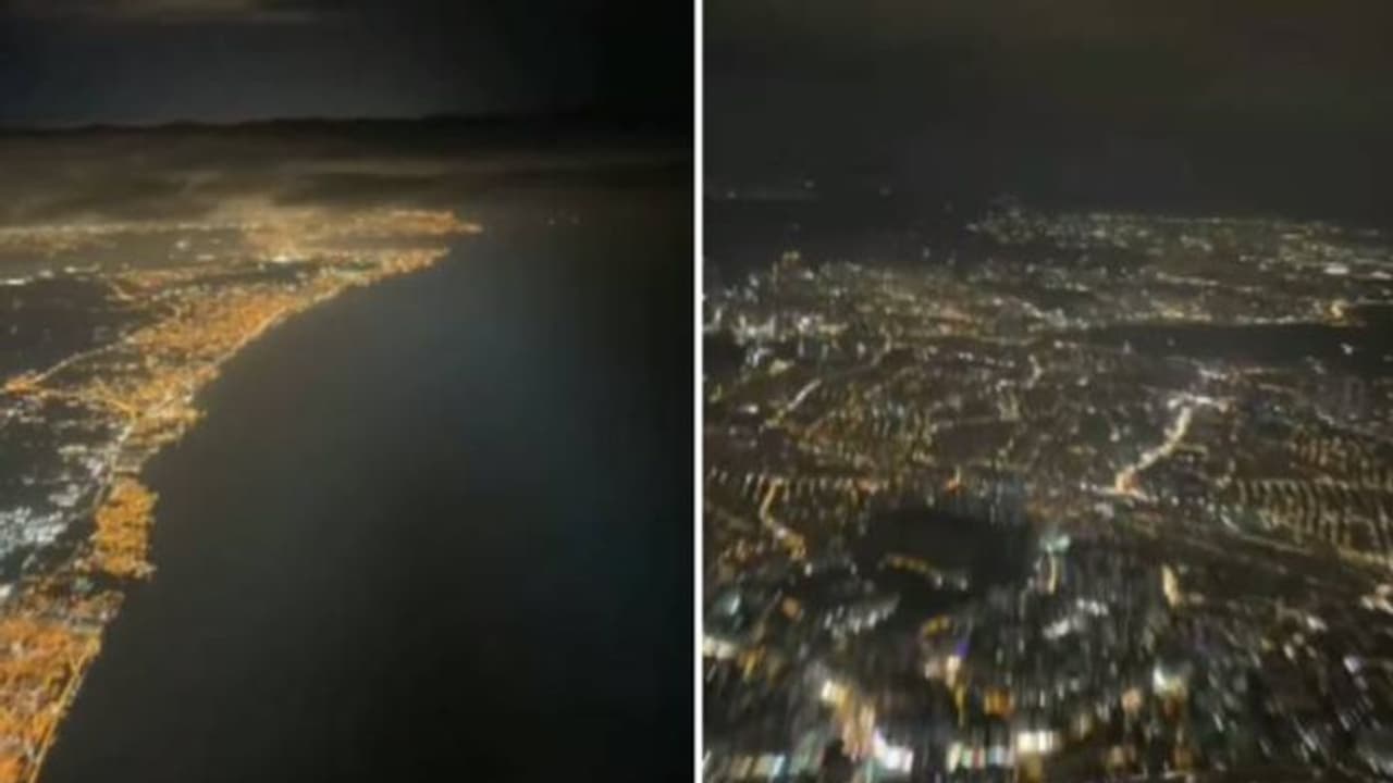 ആഹാ, എന്തൊരു ഭംഗി, കണ്ടാൽ കണ്ടുകൊണ്ടേയിരിക്കും, കോക്ക്പിറ്റിൽ നിന്നും അതിമനോഹരമായൊരു രാത്രിദൃശ്യം ആഹാ, എന്തൊരു ഭംഗി, കണ്ടാൽ കണ്ടുകൊണ്ടേയിരിക്കും, കോക്ക്പിറ്റിൽ നിന്നും അതിമനോഹരമായൊരു രാത്രിദൃശ്യം