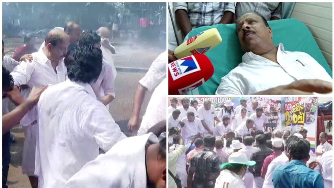 കോണ്‍ഗ്രസ് എംപിമാര്‍ക്കെതിരായ പൊലീസ് അതിക്രമം; ലോക്സഭാ സ്പീക്കർക്ക് പരാതി നൽകി കെ സുധാകരൻ