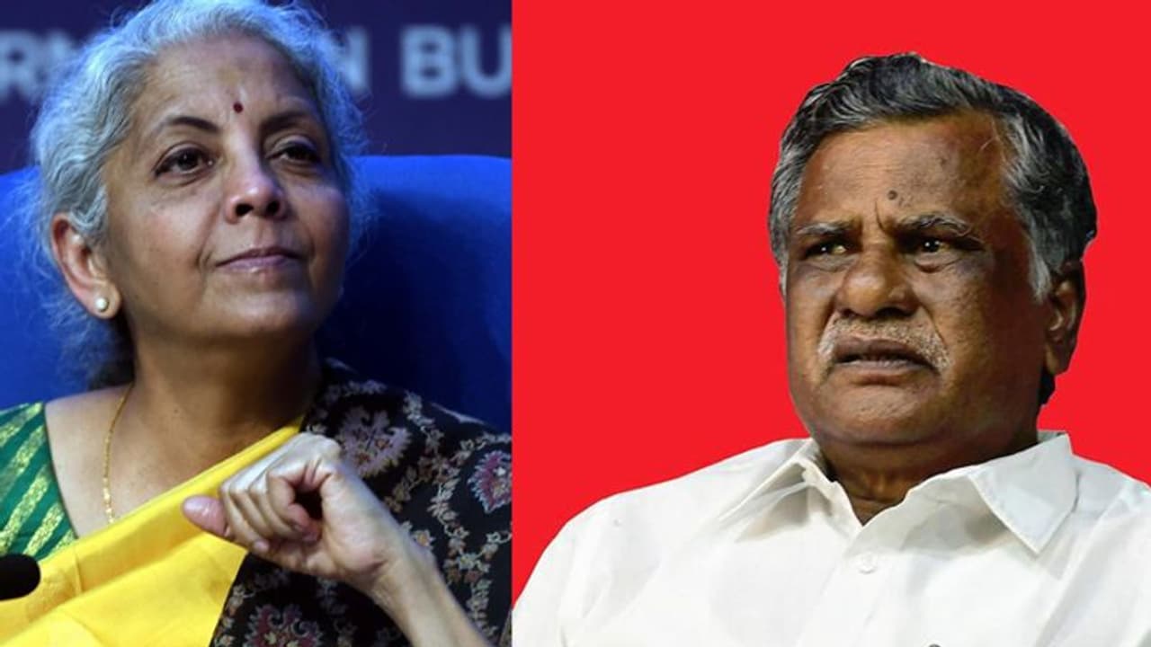 மனிதாபிமானம் கொஞ்சம் கூட இல்லாமல்! ஊடகங்கள் வழியாக மலிவான அரசியல் செய்யும் நிர்மலா சீதாராமன்!முத்தரசன் விளாசல் மனிதாபிமானம் கொஞ்சம் கூட இல்லாமல்! ஊடகங்கள் வழியாக மலிவான அரசியல் செய்யும் நிர்மலா சீதாராமன்!முத்தரசன் விளாசல்