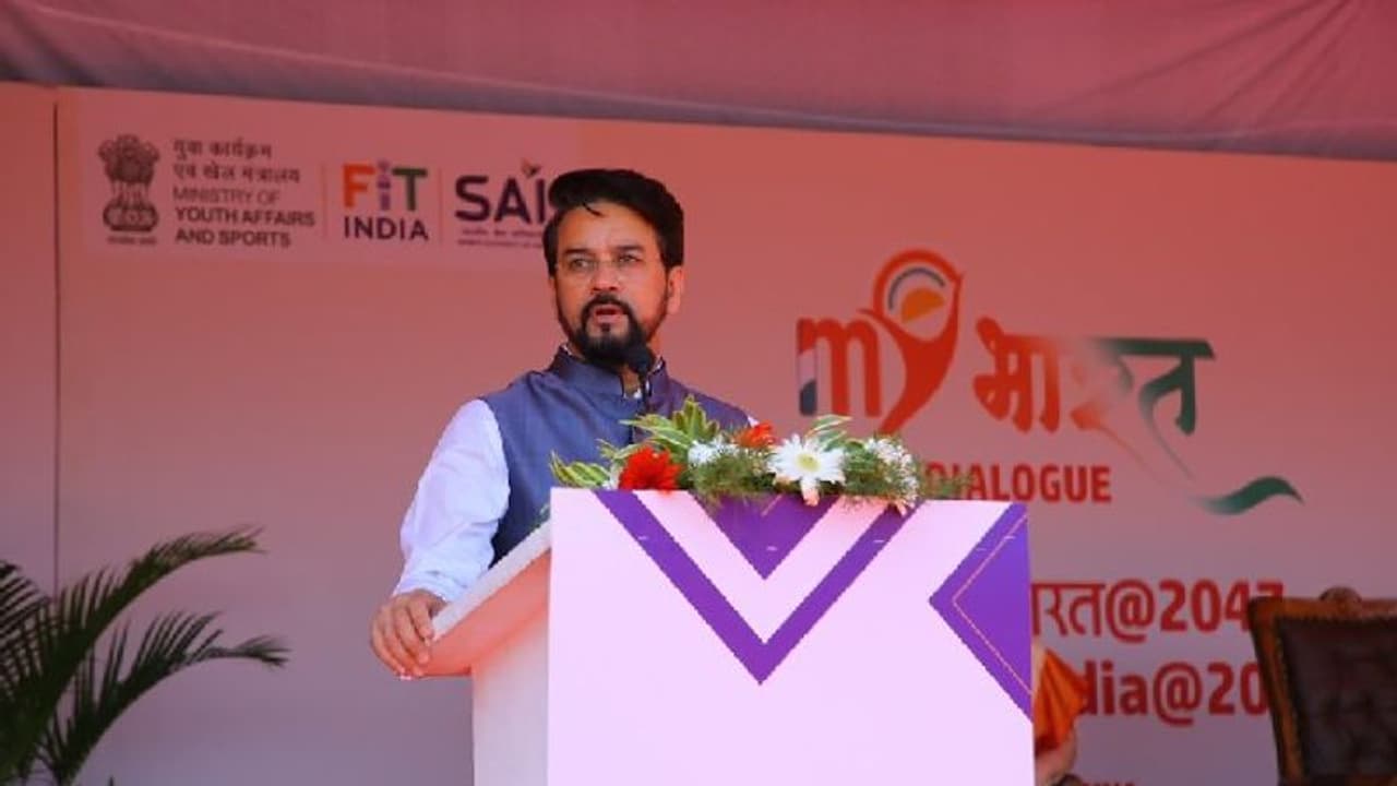 ಶೀಘ್ರವೇ ಬೆಂಗ್ಳೂರು ಸ್ಪೋರ್ಟ್ಸ್ ಹಬ್ ಆಗಲಿದೆ: ಕ್ರೀಡಾ ಸಚಿವ ಅನುರಾಗ್ ಠಾಕೂರ್ ಶೀಘ್ರವೇ ಬೆಂಗ್ಳೂರು ಸ್ಪೋರ್ಟ್ಸ್ ಹಬ್ ಆಗಲಿದೆ: ಕ್ರೀಡಾ ಸಚಿವ ಅನುರಾಗ್ ಠಾಕೂರ್