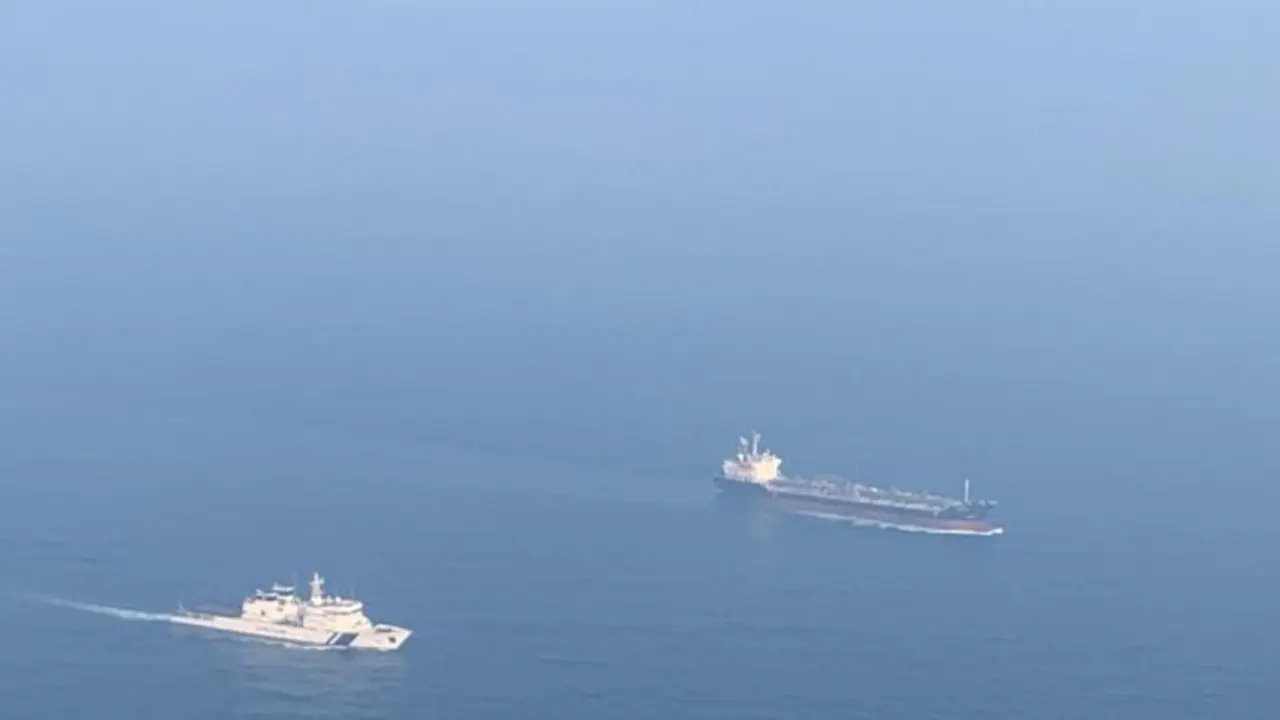 After drone attack, Indian coast guard ship Vikram escorts distressed MV Chem Pluto to Mumbai (WATCH)