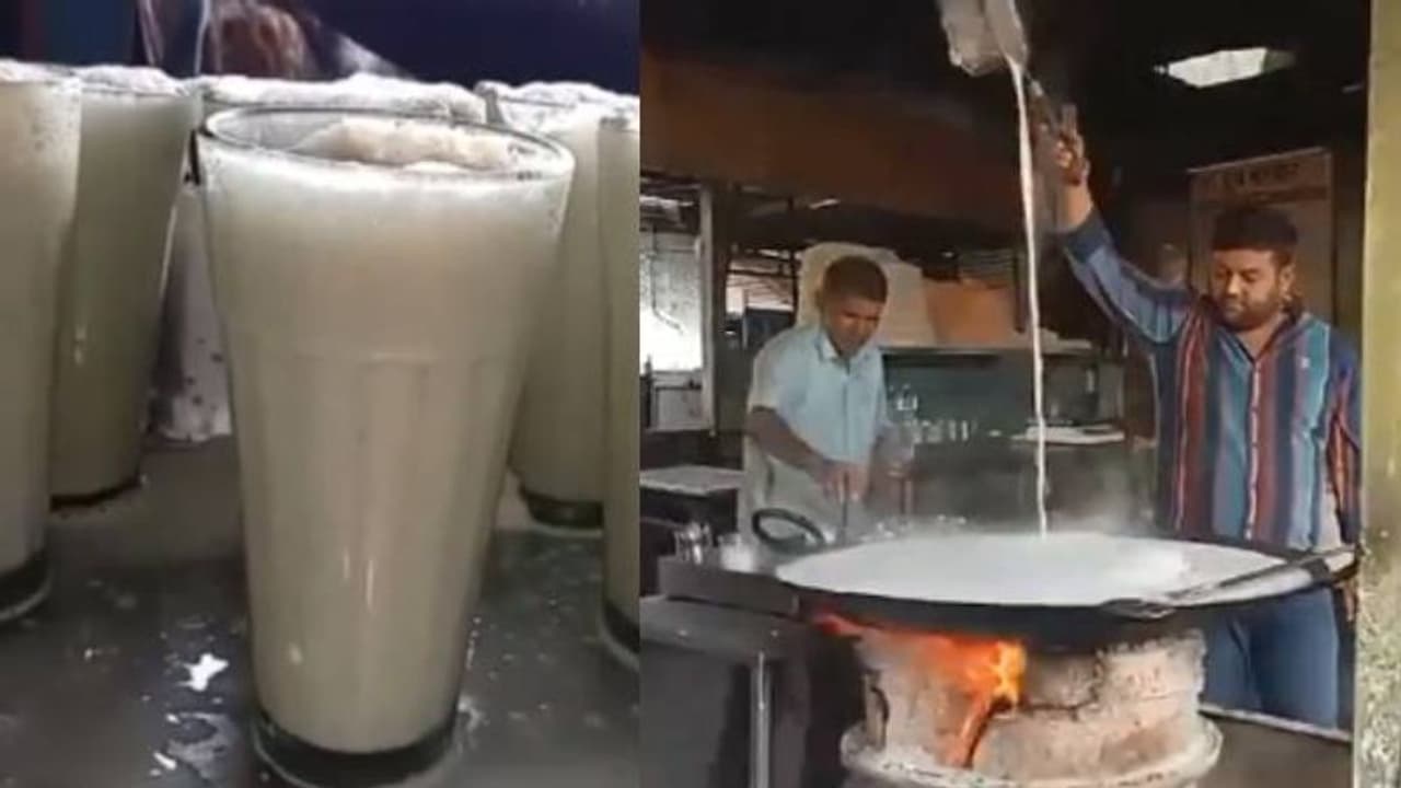 'പാൽ തിളപ്പിക്കുന്ന ഈ തീ 74 വർഷമായി അണഞ്ഞിട്ടില്ലെ'ന്ന് കടയുടമ, തള്ളാണോ എന്ന് സോഷ്യൽ മീഡിയ