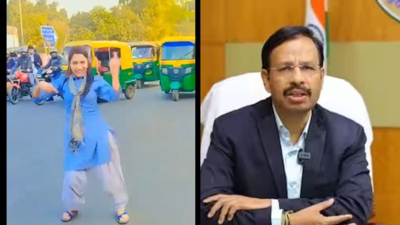 Viral Video: నడిరోడ్డుపై యువతి డ్యాన్స్.. వెర్రి చేష్టలంటూ ఆర్టీసీ ఎండీ సజ్జనార్ ఆగ్రహం.. Viral Video: నడిరోడ్డుపై యువతి డ్యాన్స్.. వెర్రి చేష్టలంటూ ఆర్టీసీ ఎండీ సజ్జనార్ ఆగ్రహం..