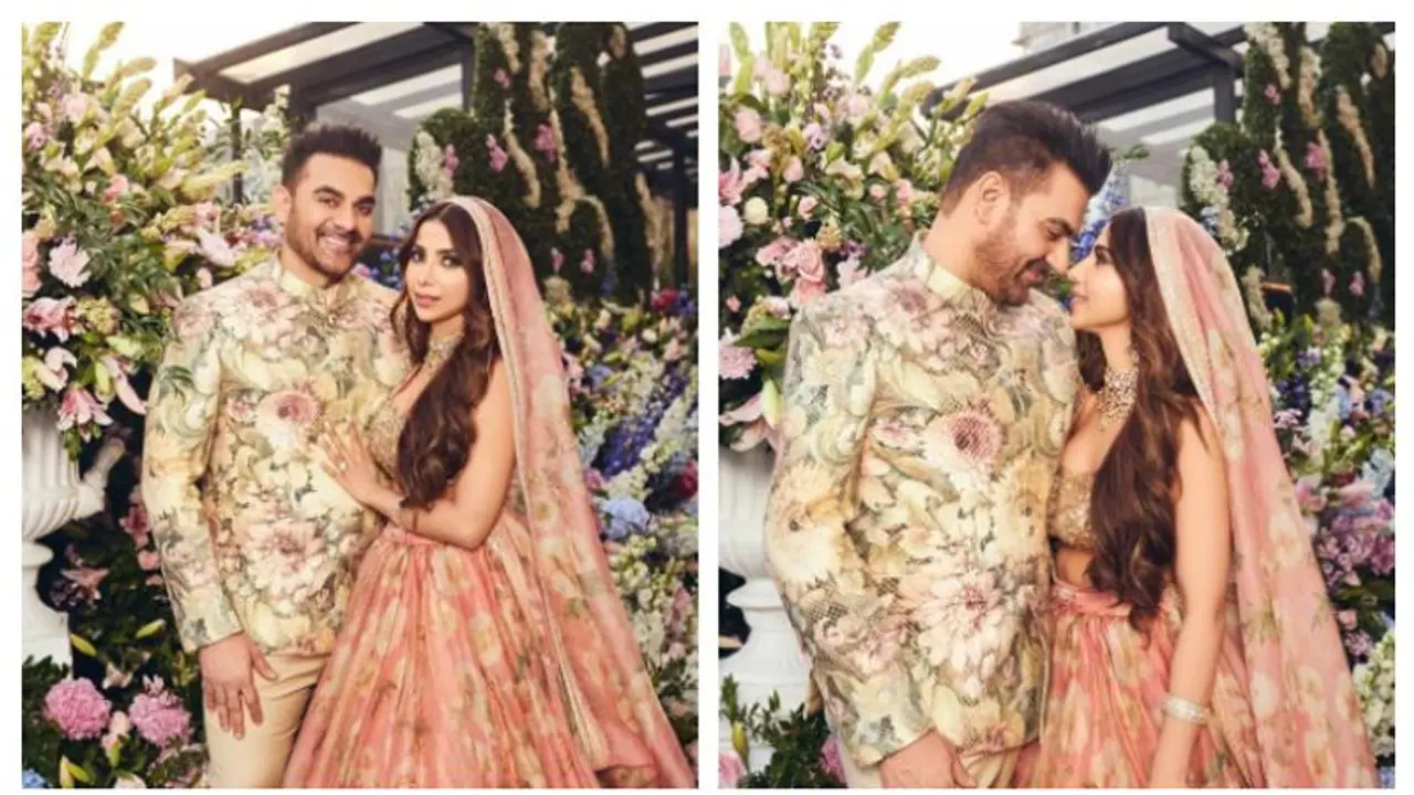 Arbaaz Khan, Sshura Khan share wedding pictures as they begin a 'lifetime of love and togetherness' [Photos]