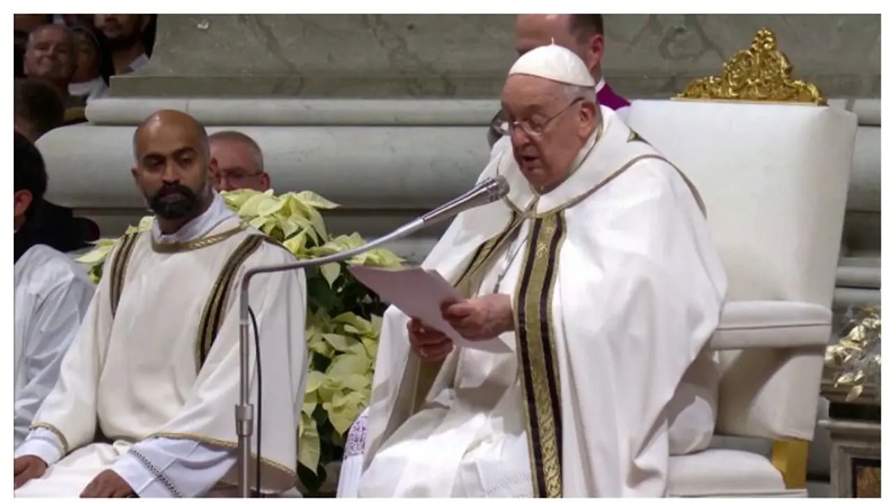 യേശു ജനിച്ച മണ്ണിൽ ആ സമാധാന സന്ദേശം യുദ്ധത്തിന്‍റെ അർത്ഥശൂന്യതയിൽ മുങ്ങുന്നു: ഫ്രാൻസിസ് മാര്‍പ്പാപ്പ