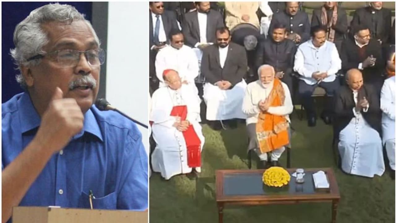 പ്രധാനമന്ത്രിയുടെ വിരുന്നിൽ പങ്കെടുത്ത ബിഷപ്പുമാർക്കെതിരെ ബിനോയ് വിശ്വം; 'മണിപ്പൂർ വിഷയം ചോദിക്കണമായിരുന്നു' പ്രധാനമന്ത്രിയുടെ വിരുന്നിൽ പങ്കെടുത്ത ബിഷപ്പുമാർക്കെതിരെ ബിനോയ് വിശ്വം; 'മണിപ്പൂർ വിഷയം ചോദിക്കണമായിരുന്നു'