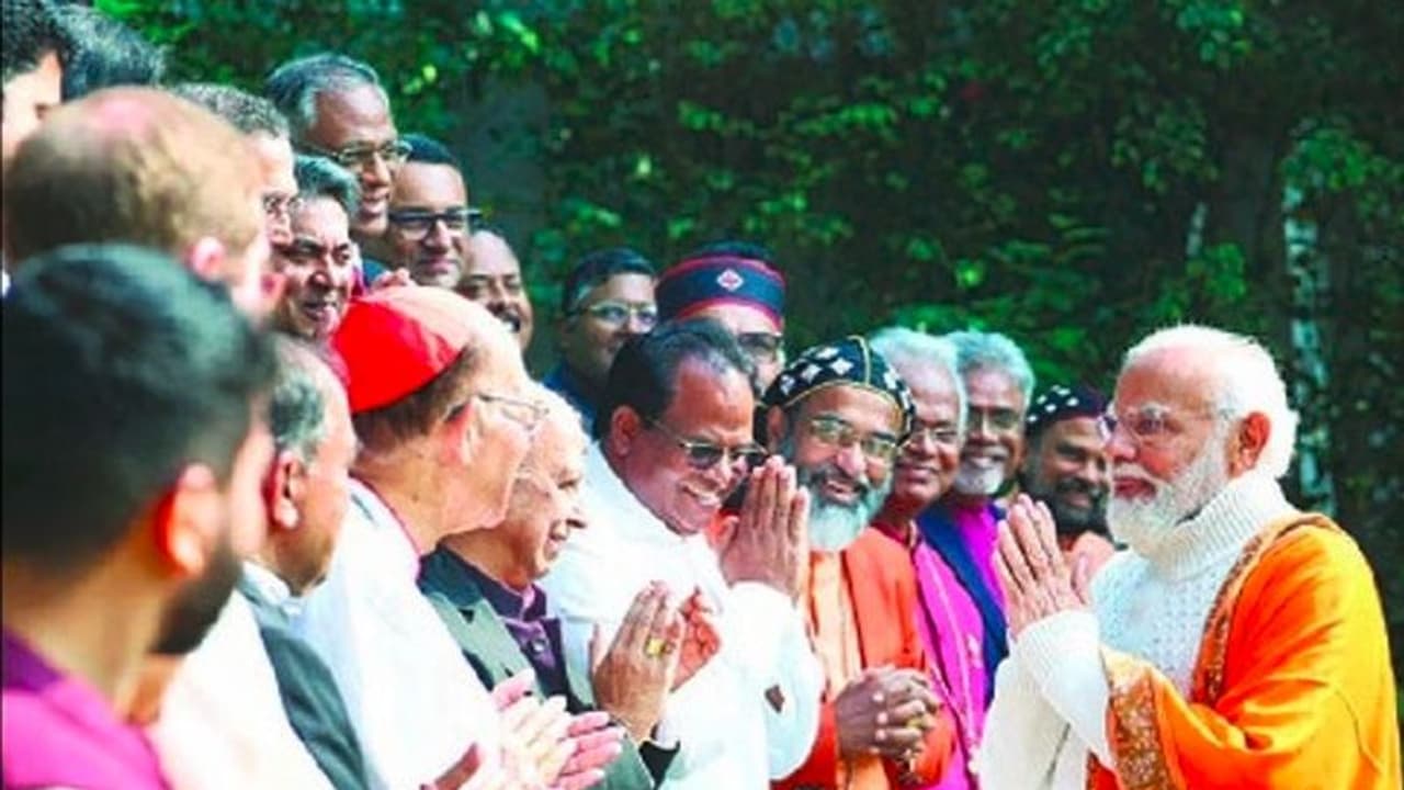 ಆರೋಗ್ಯ ಮತ್ತು ಶಿಕ್ಷಣ ಕ್ಷೇತ್ರಕ್ಕೆ ಕ್ರೈಸ್ತರ ಕೊಡುಗೆ ಅಪಾರ : ಪ್ರಧಾನಿ ಮೋದಿ