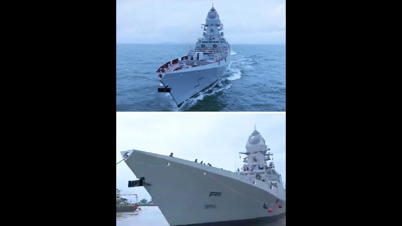 ನೌಕಾಪಡೆಗೆ ‘ಇಂಫಾಲ್‌’ ಬಲ, ಈಶಾನ್ಯ ಭಾರತದ ಹೆಸರು ಹೊಂದಿದ ಮೊದಲ ನೌಕೆ ರಾಷ್ಟ್ರಕ್ಕೆ ಸಮರ್ಪಣೆ