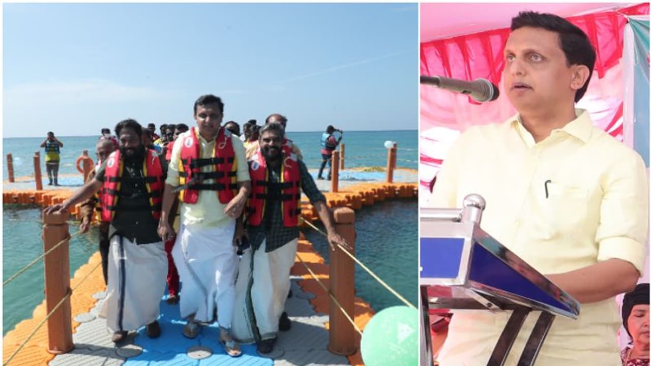തിരുവനന്തപുരത്ത് ഫ്ളോട്ടിങ് ബ്രിഡ്ജ് ഇല്ലാന്ന് ഇനി പറയരുത്, പാപനാശത്തേക്ക് വിട്ടോ! നാടിന് സമർപ്പിച്ച് മന്ത്രി തിരുവനന്തപുരത്ത് ഫ്ളോട്ടിങ് ബ്രിഡ്ജ് ഇല്ലാന്ന് ഇനി പറയരുത്, പാപനാശത്തേക്ക് വിട്ടോ! നാടിന് സമർപ്പിച്ച് മന്ത്രി